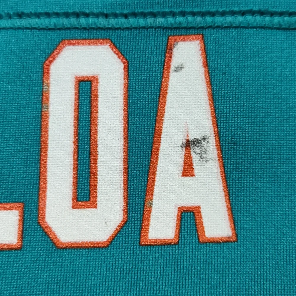 Nike Youth Miami Dolphins Tua Tagovailoa #1 Aqua Game Jersey Youth Medium 10/12 - Picture 12 of 13